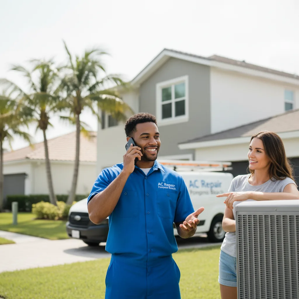 AC Repair Pompano Beach customer support in Eldorado